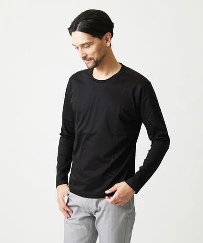 MNKAI51150 MICHEL KLEIN HOMME クルーネック長袖カットソー