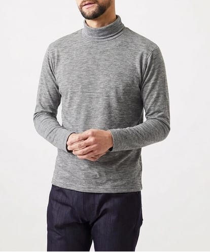 MNKAI57180 MICHEL KLEIN HOMME ジャージモックネックカットソー