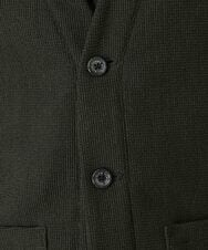 MNKAS30270 MICHEL KLEIN HOMME(ミッシェルクラン オム) カーディガンジャケット カーキ(36)