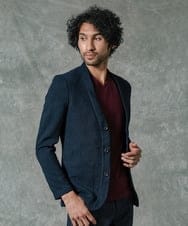 MNKAS30270 MICHEL KLEIN HOMME(ミッシェルクラン オム) カーディガンジャケット ネイビー(57)