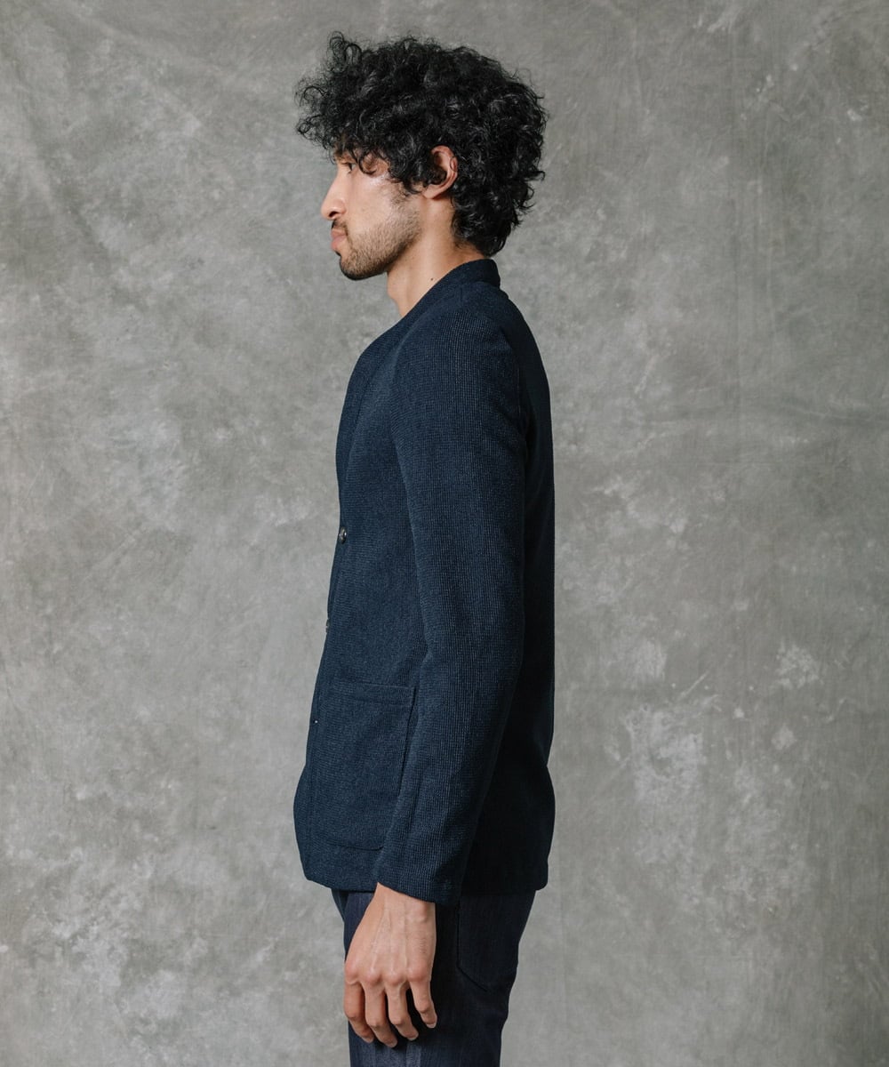 MNKAS30270 MICHEL KLEIN HOMME(ミッシェルクラン オム) カーディガンジャケット ネイビー(57)