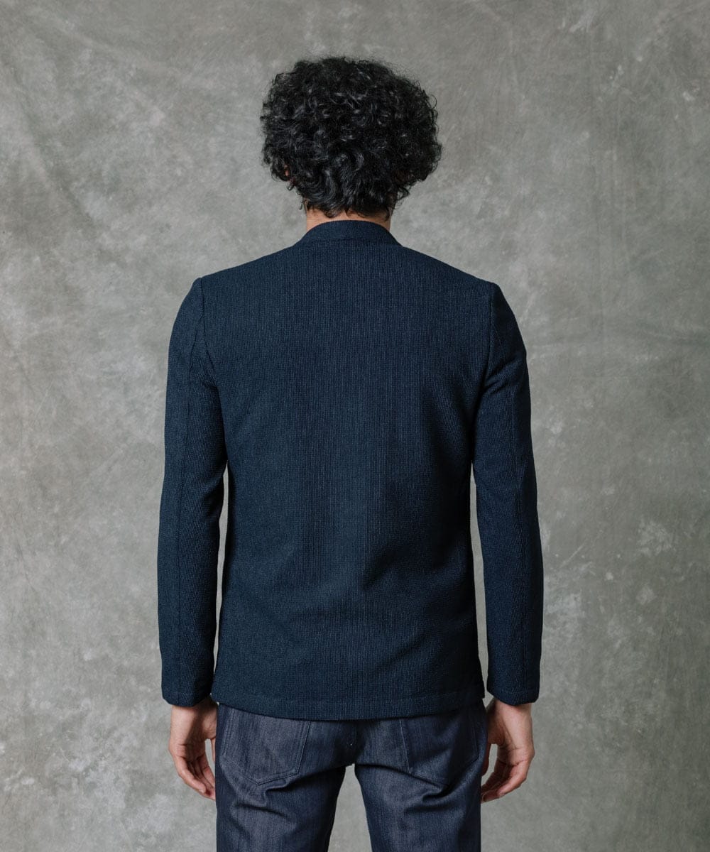 MNKAS30270 MICHEL KLEIN HOMME(ミッシェルクラン オム) カーディガンジャケット ネイビー(57)