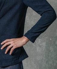 MNKAS30270 MICHEL KLEIN HOMME(ミッシェルクラン オム) カーディガンジャケット ネイビー(57)