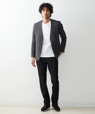 MNKAS30270 MICHEL KLEIN HOMME(ミッシェルクラン オム) カーディガンジャケット グレー(92)