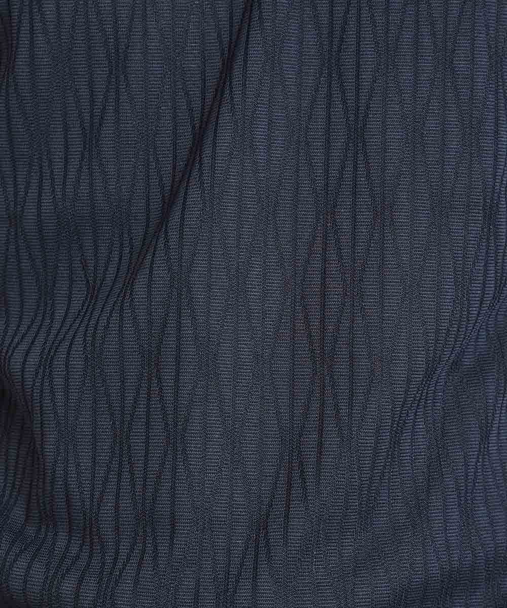 MNKAV06130 MICHEL KLEIN HOMME(ミッシェルクラン オム) 《日本製》オリジナルボタニカル柄カットソー ブルー(56)