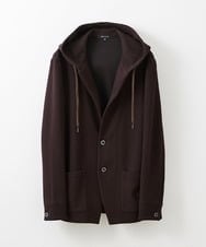MNKAV34270 MICHEL KLEIN HOMME(ミッシェルクラン オム) ヘリンボンパーカー ブラウン