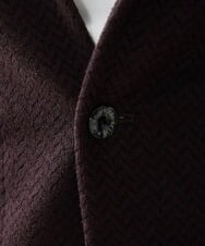MNKAV34270 MICHEL KLEIN HOMME(ミッシェルクラン オム) ヘリンボンパーカー ブラウン