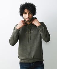 MNKAV41220 MICHEL KLEIN HOMME(ミッシェルクラン オム) スエードプルオーバーパーカー カーキ(36)
