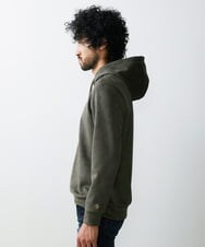 MNKAV41220 MICHEL KLEIN HOMME(ミッシェルクラン オム) スエードプルオーバーパーカー カーキ(36)