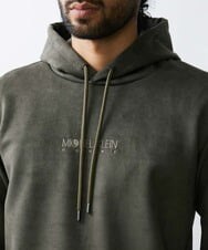MNKAV41220 MICHEL KLEIN HOMME(ミッシェルクラン オム) スエードプルオーバーパーカー カーキ(36)