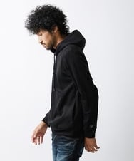 MNKAV41220 MICHEL KLEIN HOMME(ミッシェルクラン オム) スエードプルオーバーパーカー ブラック(94)