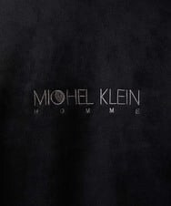 MNKAV41220 MICHEL KLEIN HOMME(ミッシェルクラン オム) スエードプルオーバーパーカー ブラック(94)