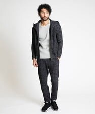 MNKAV47250 MICHEL KLEIN HOMME(ミッシェルクラン オム) フリースパーカー ネイビー(57)