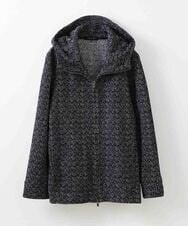 MNKAV47250 MICHEL KLEIN HOMME(ミッシェルクラン オム) フリースパーカー ブラック(94)