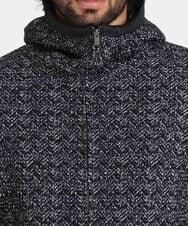 MNKAV47250 MICHEL KLEIN HOMME(ミッシェルクラン オム) フリースパーカー ブラック(94)