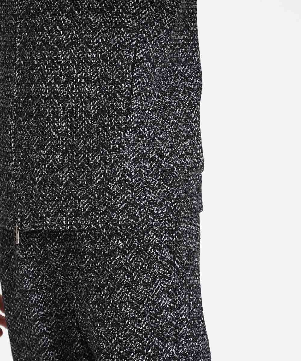 MNKAV47250 MICHEL KLEIN HOMME(ミッシェルクラン オム) フリースパーカー ブラック(94)
