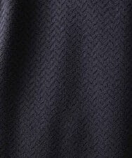 MNKAV52190 MICHEL KLEIN HOMME(ミッシェルクラン オム) ヘリンボン柄カットソー ダークグレー