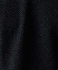 MNKAV52190 MICHEL KLEIN HOMME(ミッシェルクラン オム) ヘリンボン柄カットソー ブラック