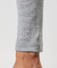 MNKCA60250 MICHEL KLEIN HOMME(ミッシェルクラン オム) 《日本製》スムースモックネック長袖カットソー ライトグレー