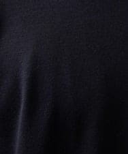 MNKCA60250 MICHEL KLEIN HOMME(ミッシェルクラン オム) 《日本製》スムースモックネック長袖カットソー ブラック
