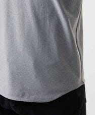 MNKCD52190 MICHEL KLEIN HOMME(ミッシェルクラン オム) 《日本製》バイアスチェック柄Vネックカットソー グレー