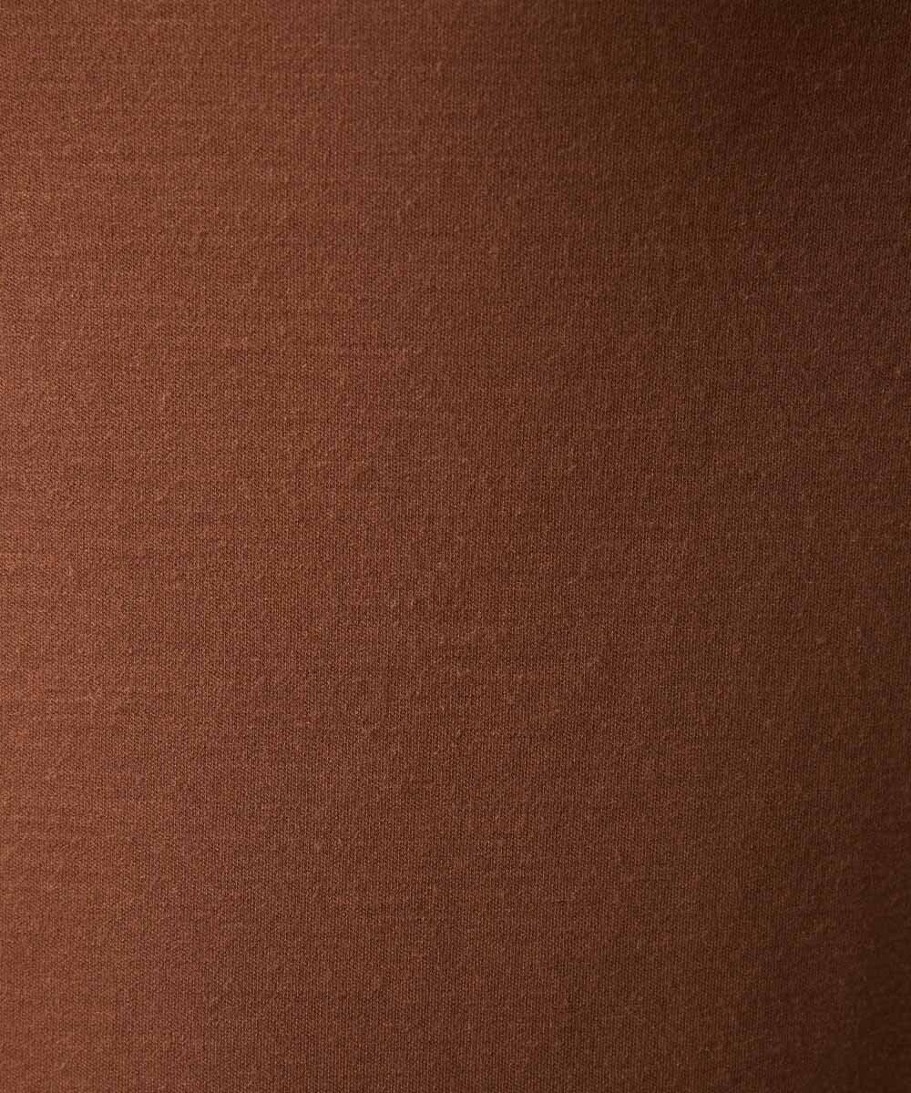 MNKCD68250 MICHEL KLEIN HOMME(ミッシェルクラン オム) 《日本製》スムースモックネック長袖カットソー ベージュ