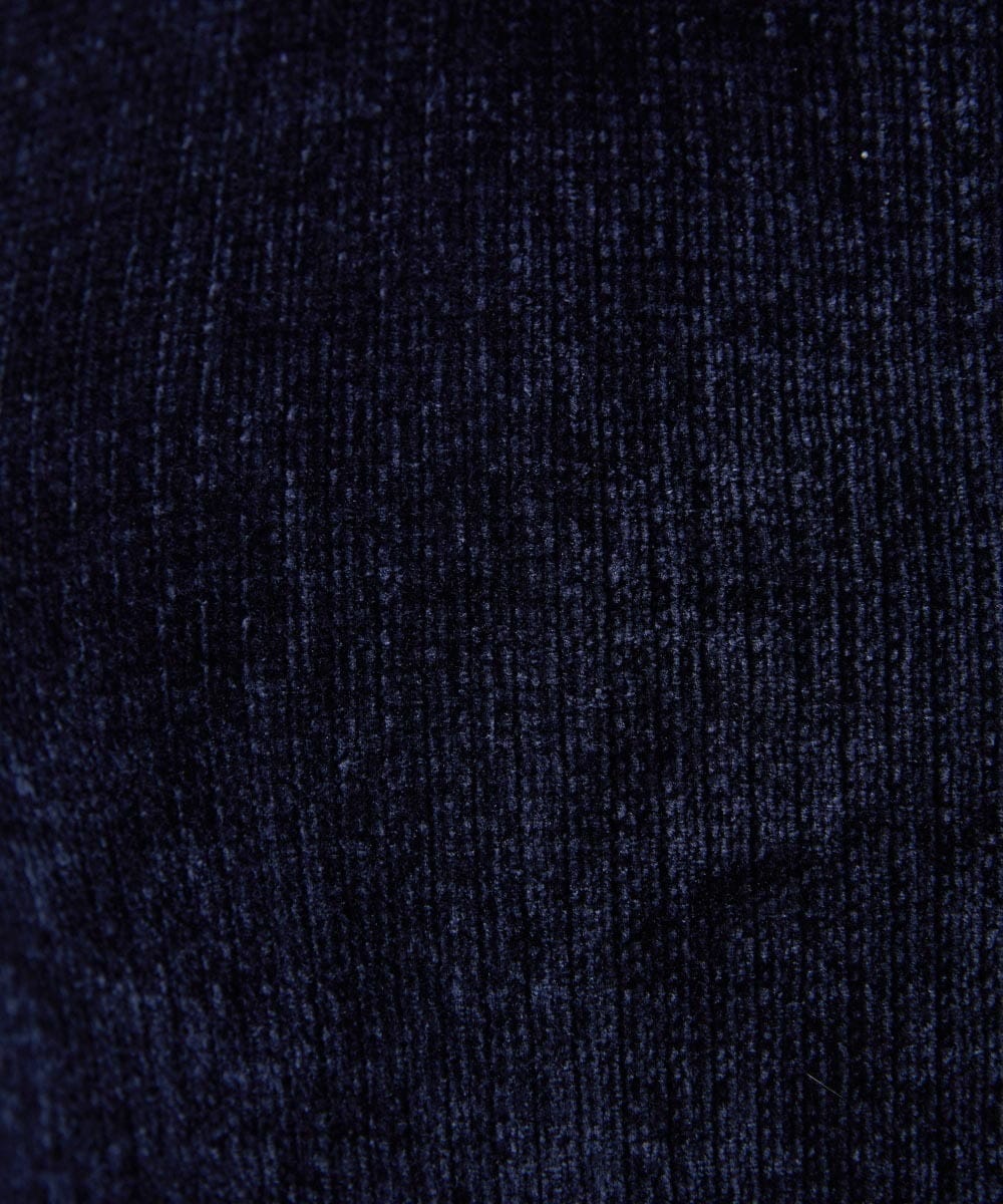 MNKCD70290 MICHEL KLEIN HOMME(ミッシェルクラン オム) スタンドカラーモールニットカーディガン ネイビー