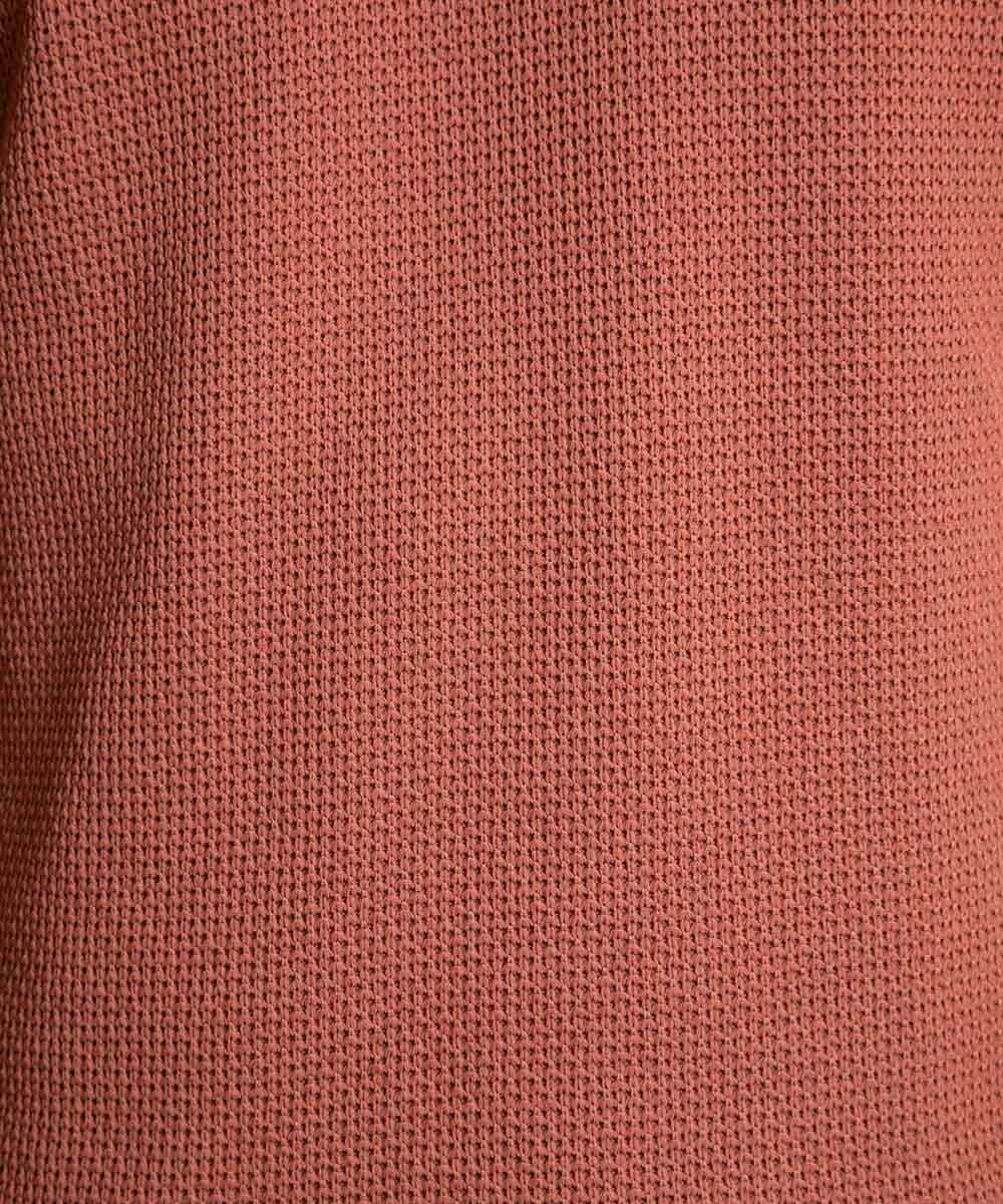 MNKCV08200 MICHEL KLEIN HOMME(ミッシェルクラン オム) ダブルフェイスクルーネックカットソー オレンジ(17)
