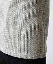MNKCV08200 MICHEL KLEIN HOMME(ミッシェルクラン オム) ダブルフェイスクルーネックカットソー ベージュ(84)