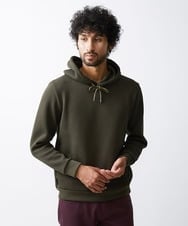 MNKCV42250 MICHEL KLEIN HOMME(ミッシェルクラン オム) ダブルフェイスプルオーバーパーカー カーキ
