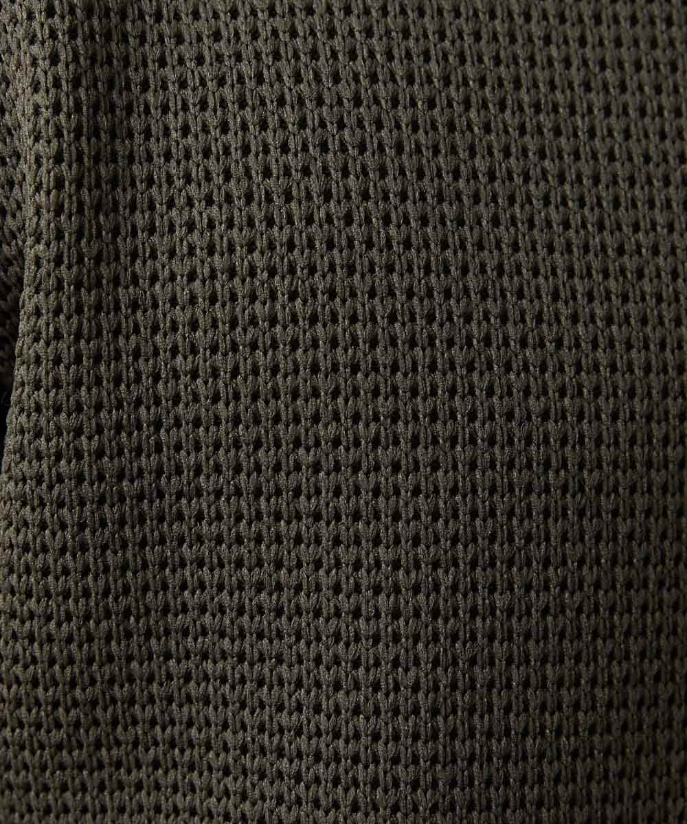 MNKCV42250 MICHEL KLEIN HOMME(ミッシェルクラン オム) ダブルフェイスプルオーバーパーカー カーキ