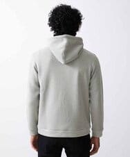 MNKCV42250 MICHEL KLEIN HOMME(ミッシェルクラン オム) ダブルフェイスプルオーバーパーカー ベージュ