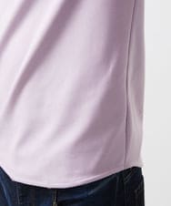 MNKDC51130 MICHEL KLEIN HOMME(ミッシェルクラン オム) ダブルフェイスクルーネック長袖カットソー ラベンダー
