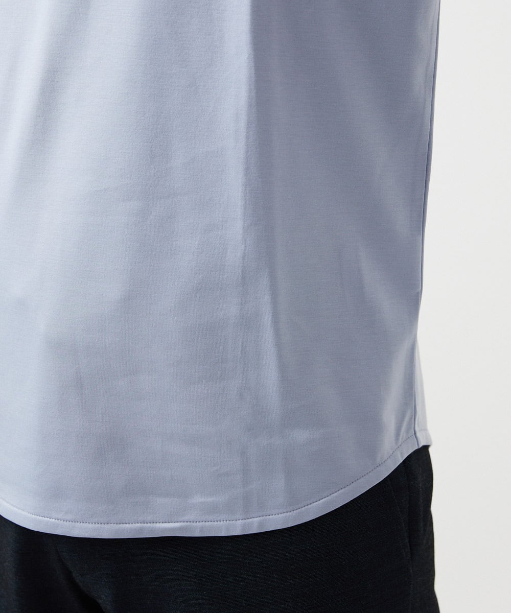 MNKDF51150 MICHEL KLEIN HOMME(ミッシェルクラン オム) クルーネックカットソー ライトブルー