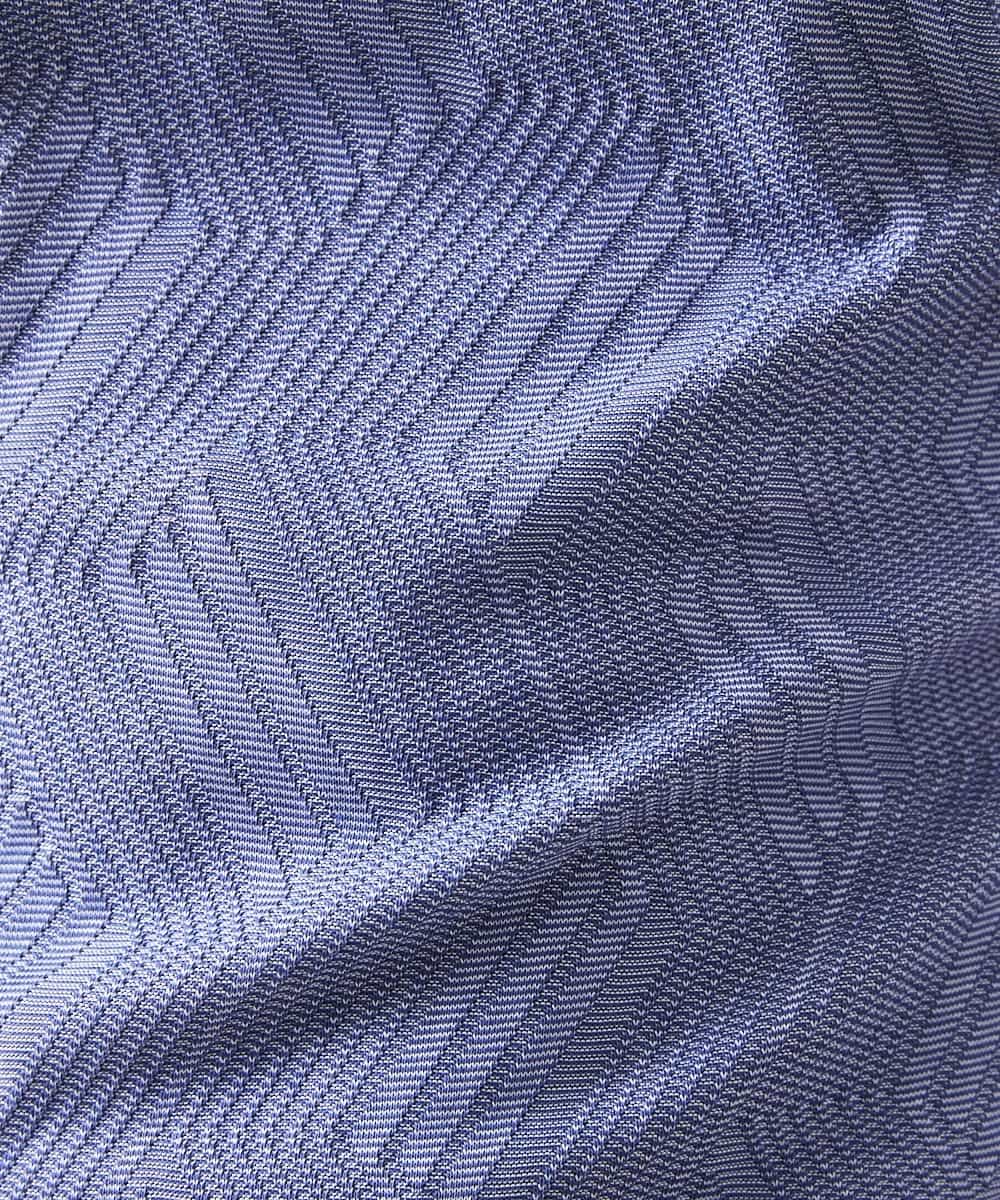 MNKDP14110 MICHEL KLEIN HOMME(ミッシェルクラン オム) オリジナル柄半袖カットソー ブルー(55)