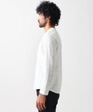 MNKDX01150 MICHEL KLEIN HOMME(ミッシェルクラン オム) 《日本製》ダイヤ柄カットソー ホワイト(90)