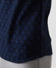 MNKGC50130 MICHEL KLEIN HOMME(ミッシェルクラン オム) 《日本製》リンクスVネック半袖カットソー ネイビー