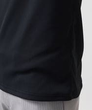 MNKGC54150 MICHEL KLEIN HOMME(ミッシェルクラン オム) 《日本製》キーネック半袖カットソー ブラック
