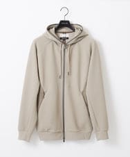 MNKGC58300 MICHEL KLEIN HOMME(ミッシェルクラン オム) ダブルフェイスZIPパーカー セットアップ オフホワイト