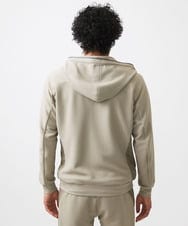 MNKGC58300 MICHEL KLEIN HOMME(ミッシェルクラン オム) ダブルフェイスZIPパーカー セットアップ オフホワイト