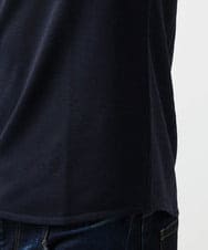 MNKGC64160 MICHEL KLEIN HOMME(ミッシェルクラン オム) 《日本製》七分袖カットソー ネイビー