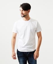 MNKGF53150 MICHEL KLEIN HOMME(ミッシェルクラン オム) クルーネック半袖カットソー ホワイト