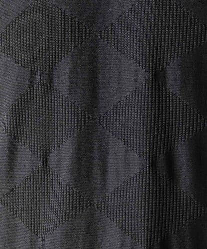 MNKGF54140 MICHEL KLEIN HOMME アーガイル柄Vネック半袖カットソー