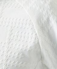 MNKGF58330 MICHEL KLEIN HOMME(ミッシェルクラン オム) 【セットアップ】ジャカードジップアップパーカー ホワイト