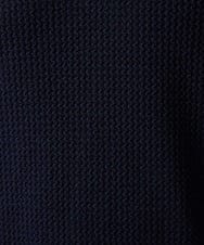 MNKGF76170 MICHEL KLEIN HOMME(ミッシェルクラン オム) キーネックウェーブ半袖カットソー ネイビー