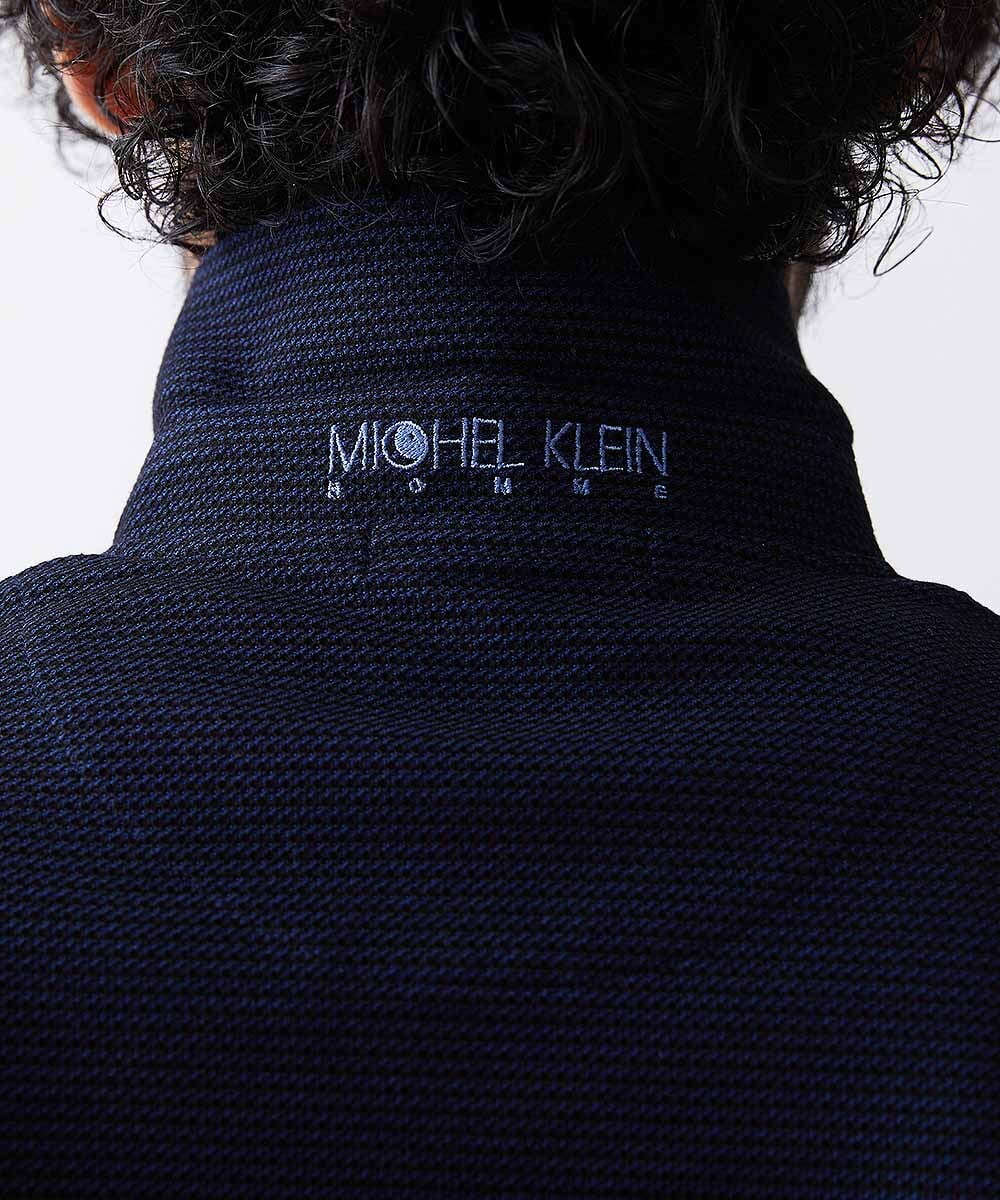 日本製》幾何柄ポロシャツ(カットソー・Tシャツ) | MICHEL KLEIN HOMME