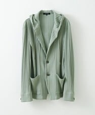 MNKGS31250 MICHEL KLEIN HOMME(ミッシェルクラン オム) プリーツパーカー カーキ(36)
