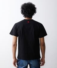 MNKGS70113 MICHEL KLEIN HOMME(ミッシェルクラン オム) 『レッドカップキャンペーン』ロゴ刺繍カットソー ブラック(94)