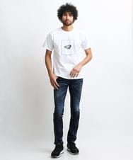 MNKGS71123 MICHEL KLEIN HOMME(ミッシェルクラン オム) 『レッドカップキャンペーン』プリントカットソー ホワイト(90)