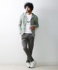 MNKGS71123 MICHEL KLEIN HOMME(ミッシェルクラン オム) 『レッドカップキャンペーン』プリントカットソー ホワイト